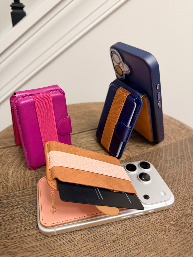 Tech Candy Back Pocket products in 3 colors