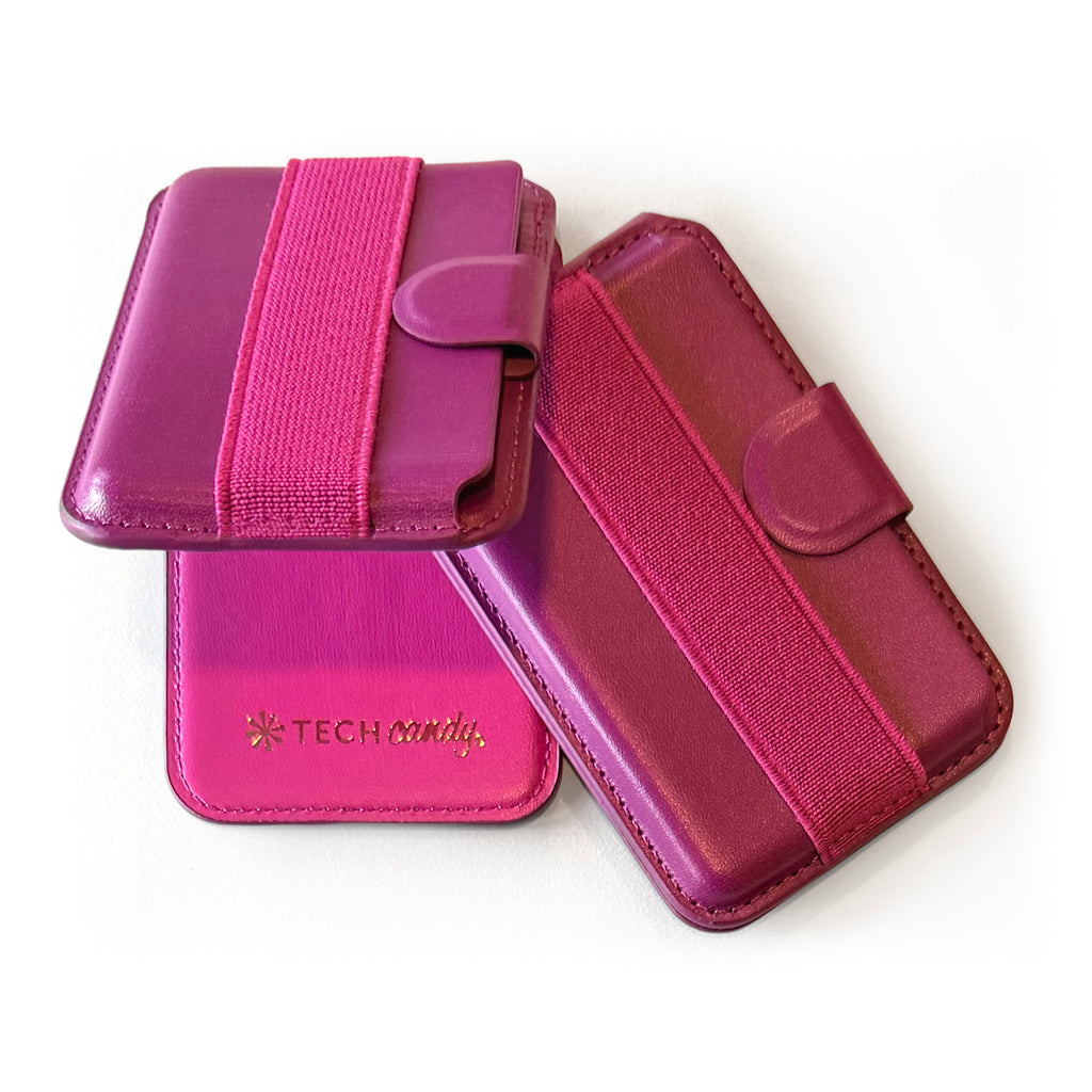 Tech Candy Back Pocket in Dark Plum