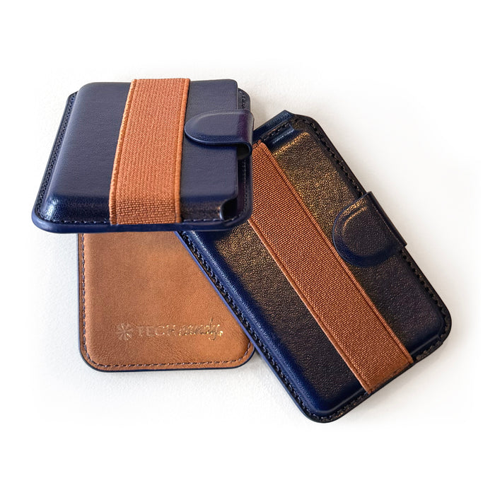 Tech Candy Back Pocket in Navy/Camel