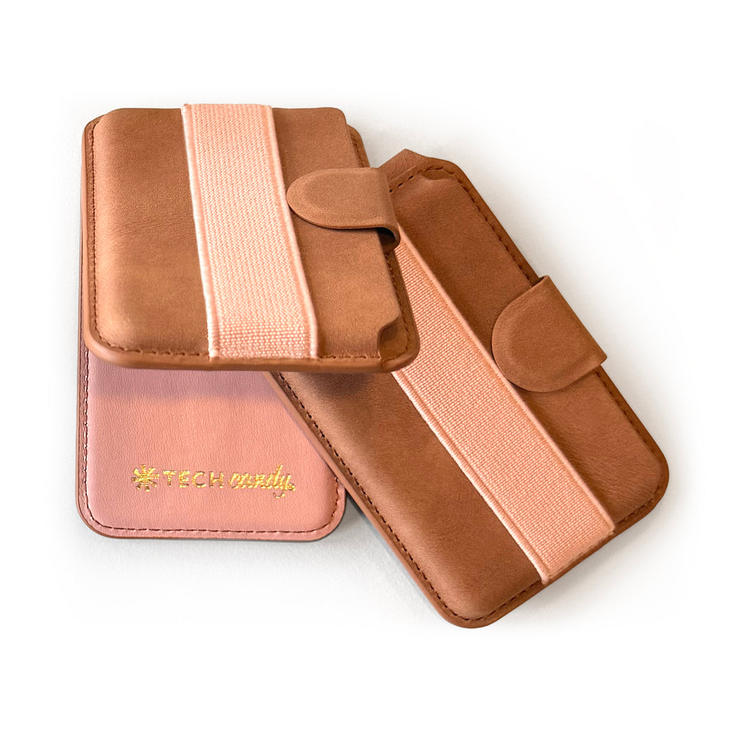 Tech Candy Back Pocket in Saddlebag/Blush