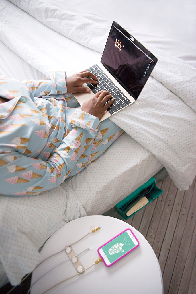 Bad Guy Blocker in use in bed