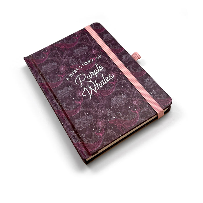 Hidden Agenda Password Storage Book : Purple Whales