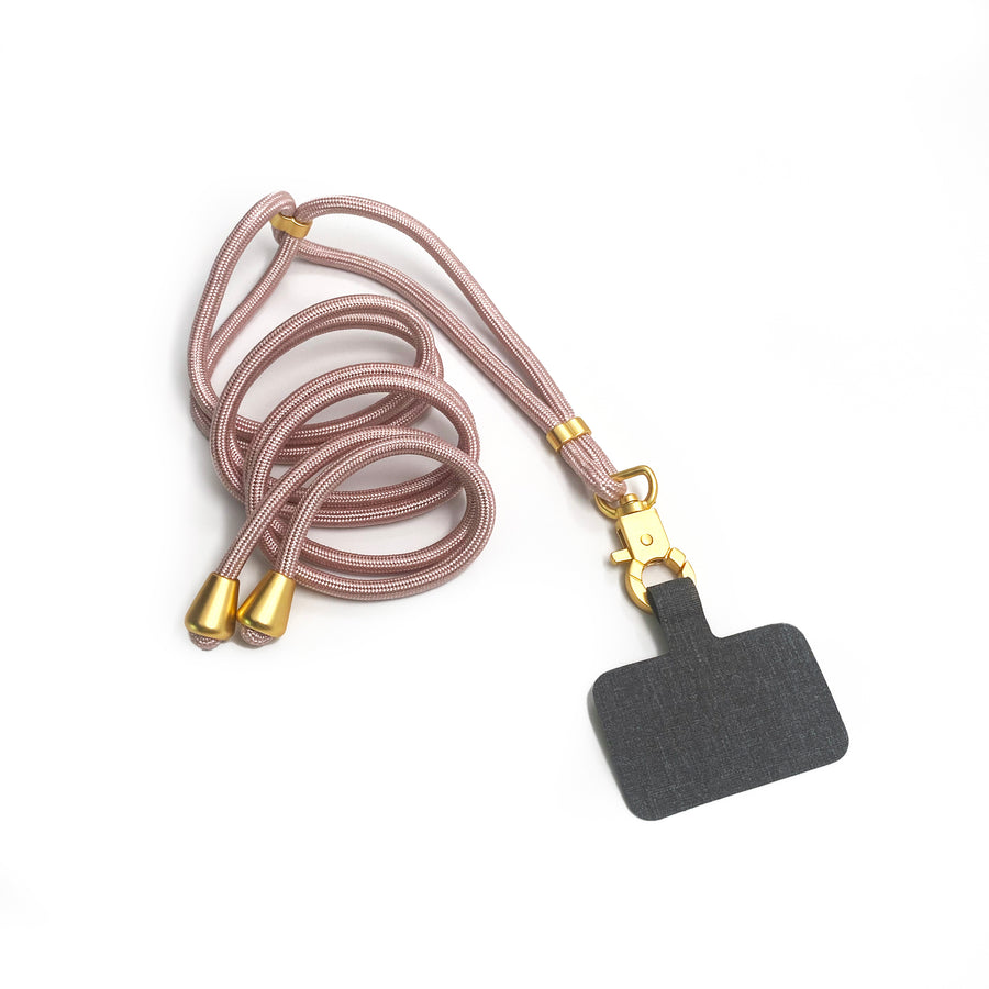 The Hookup Universal Phone Lanyard : Rose Gold