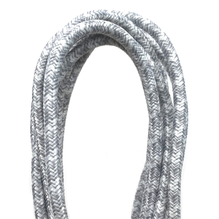 Triple Header Maxi 6ft Woven USB Cable (MFi) : Shades of Gray